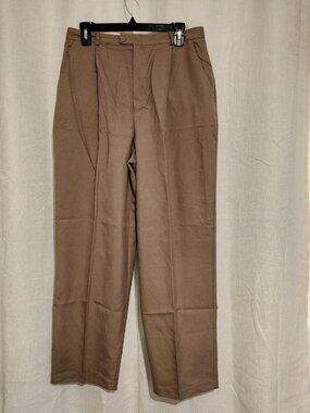 Vintage Women's Pants Straight Leg Khaki Size 14 Canada